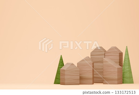 3D圖像_積木屋 133172513
