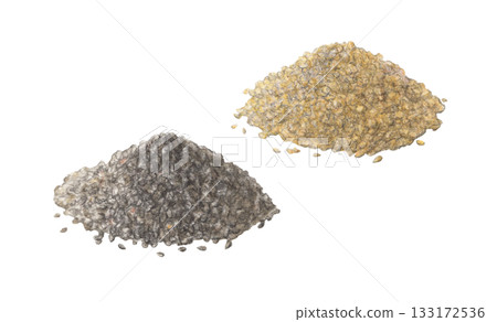 黑白芝麻水彩鉛筆畫 133172536