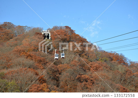 Autumn foliage scenery from the Akechidaira Observatory Ropeway 133172558