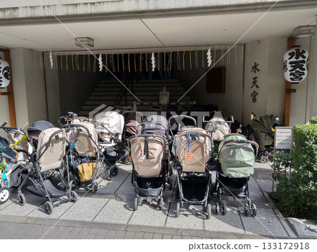 東京都中央區日本橋柿子町的幸運日水天宮 133172918