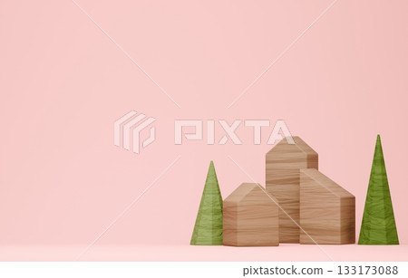 3D圖像_積木屋 3D圖像_積木屋 133173088