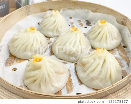 Chinese Shanghai Dim Sum - Crab Flour Xiao Long Bao (Xiao Long Bao with Crab Miso) 133173177