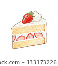 Strawberry shortcake 133173226
