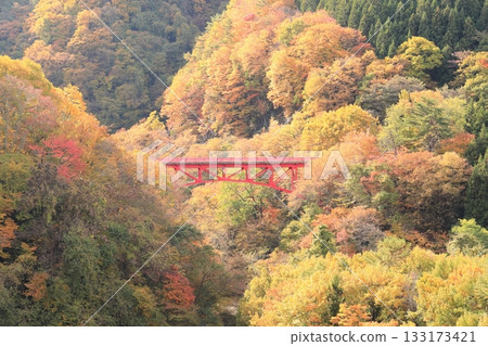 信州松川溪谷高井橋 133173421