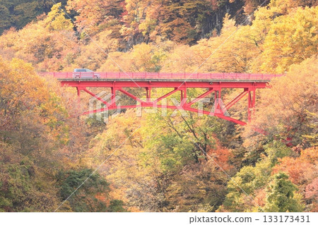 信州松川溪谷高井橋 133173431