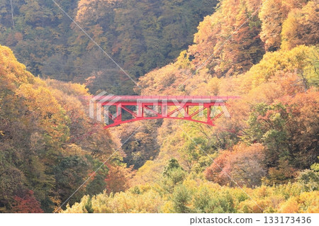 Shinshu Matsukawa Valley Takai Bridge Shinshu Matsukawa Valley Takai Bridge 133173436