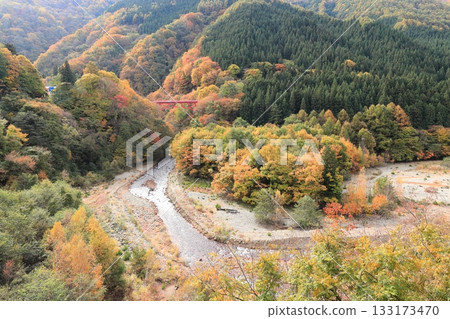 Shinshu Matsukawa Valley Takai Bridge Shinshu Matsukawa Valley Takai Bridge 133173470