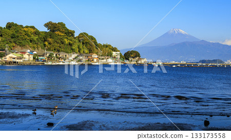Mount Fuji as seen from Nishiizu Mount Fuji as seen from Nishiizu 133173558