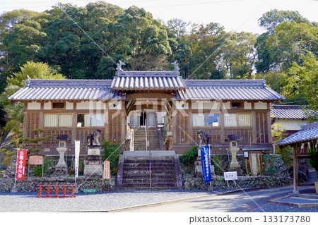 和歌山縣橋本市南馬場覺分寺天滿宮的景色 133173780