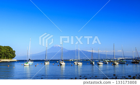 從西伊豆眺望富士山 133173808