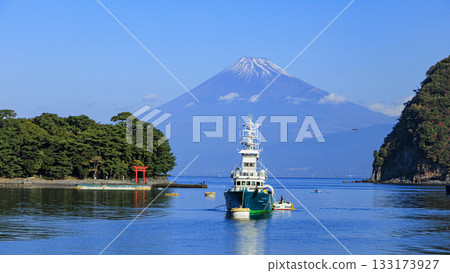 從西水（戶田）眺望富士山 133173927