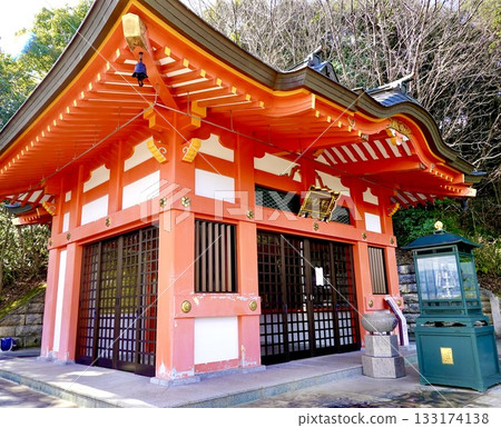 Takitani Fudoson Temple, with the Sanbo Kojin-do Hall building visible, Tondabayashi City, Osaka Prefecture Takitani Fudoson Temple, with the Sanbo Kojin-do Hall building visible, Tondabayashi City, Osaka Prefecture 133174138