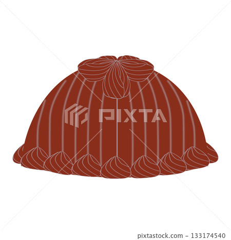 Chocolate Dome Cake, Whole Chocolate Dome Cake, Whole 133174540