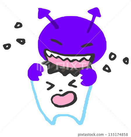 Teeth-biting bacteria Teeth-biting bacteria 133174858
