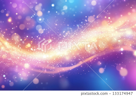 Sparkling light ball abstract background 133174947