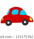 Red car toy 133175382