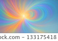 絢麗的彩虹色，搭配強烈的棱鏡螺旋背景。 133175418