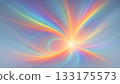 彩虹抽象背景，帶有弧光（光暈和奇幻表現） 133175573