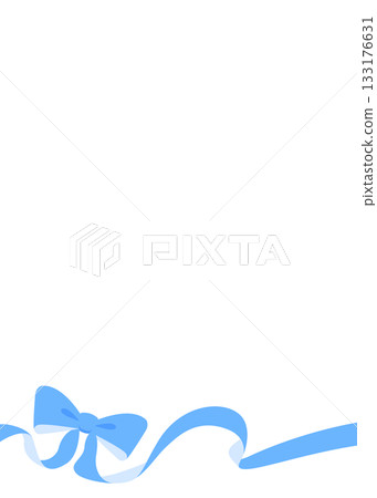 Ribbon decoration frame, background, portrait orientation Ribbon decoration frame, background, portrait orientation 133176631