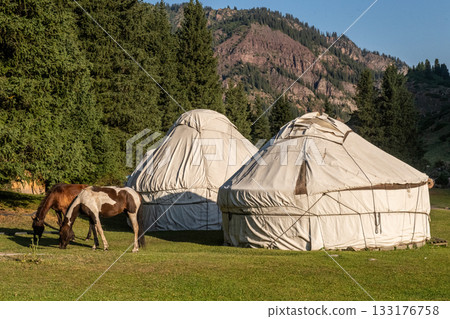 At the ecotrek Yurt Camp At the ecotrek Yurt Camp 133176758