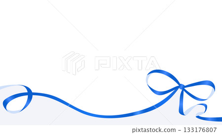 Ribbon decoration frame, background Ribbon decoration frame, background 133176807