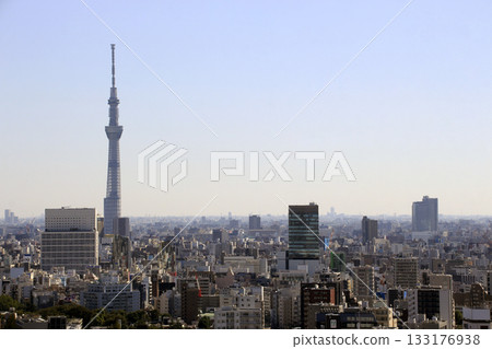 Tokyo Skytree as seen from Bunkyo Ward Tokyo Skytree as seen from Bunkyo Ward 133176938