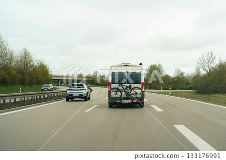 traffic jam on the road 133176991