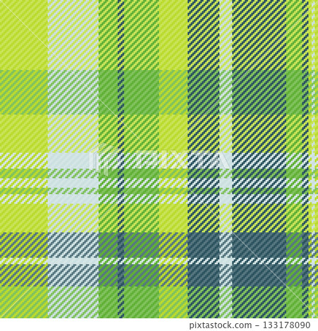 London seamless background plaid, top textile check tartan. Christmas texture fabric pattern vector in lime and green colors. London seamless background plaid, top textile check tartan. Christmas texture fabric pattern vector in lime and green colors. 133178090