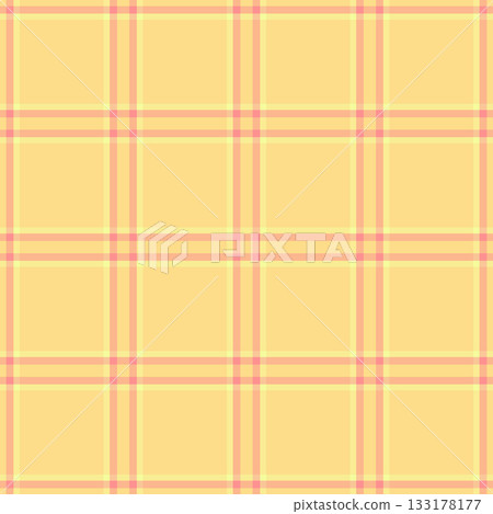 Refresh background vector plaid, summertime pattern check texture. Outline seamless tartan fabric textile in orange and yellow colors. Refresh background vector plaid, summertime pattern check texture. Outline seamless tartan fabric textile in orange and yellow colors. 133178177