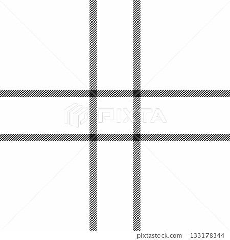 Graph pattern background seamless, menu vector check texture. Scenery fabric plaid textile tartan in white and black colors. Graph pattern background seamless, menu vector check texture. Scenery fabric plaid textile tartan in white and black colors. 133178344