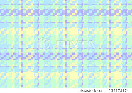 Iconic tartan texture vector, nostalgic background fabric pattern. Structure textile seamless check plaid in light and indigo colors. Iconic tartan texture vector, nostalgic background fabric pattern. Structure textile seamless check plaid in light and indigo colors. 133178374