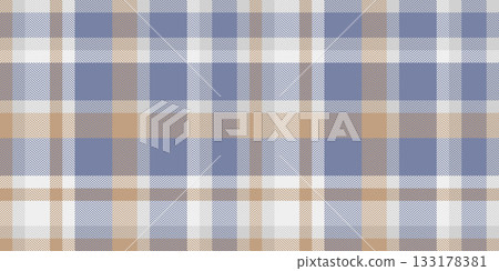 Tweed seamless check fabric, ornament textile background plaid. Canvas vector texture pattern tartan in pastel and light gray colors. Tweed seamless check fabric, ornament textile background plaid. Canvas vector texture pattern tartan in pastel and light gray colors. 133178381