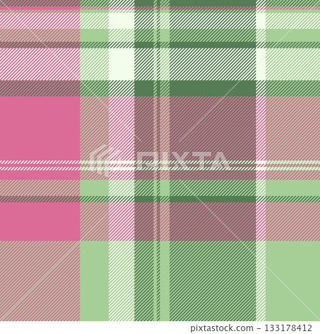 Valentine check texture plaid, rug vector seamless tartan. Faded fabric pattern textile background in light and pale violet red colors. Valentine check texture plaid, rug vector seamless tartan. Faded fabric pattern textile background in light and pale violet red colors. 133178412