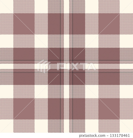 Warm plaid pattern in soft earth tones. Perfect for backgrounds, textiles, or vintage designs. Evokes comfort, rustic charm, and timeless style. Warm plaid pattern in soft earth tones. Perfect for backgrounds, textiles, or vintage designs. Evokes comfort, rustic charm, and timeless style. 133178461
