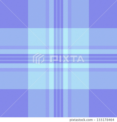 Tiny plaid pattern check, straight vector tartan texture. Day textile background fabric seamless in blue and light colors. 133178464