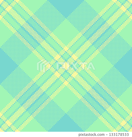 Greeting card fabric vector pattern, verde texture background tartan. Room plaid seamless textile check in green and teal colors. Greeting card fabric vector pattern, verde texture background tartan. Room plaid seamless textile check in green and teal colors. 133178533