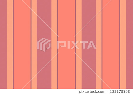 Tostcard lines fabric vertical, daisy texture stripe pattern. Gale background seamless vector textile in salmon and pink colors. Tostcard lines fabric vertical, daisy texture stripe pattern. Gale background seamless vector textile in salmon and pink colors. 133178598