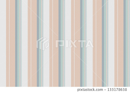 Quality textile fabric vector, site texture lines seamless. November background pattern vertical stripe in white and orange colors. 133178638