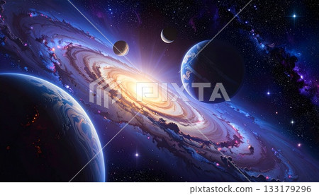 擁有漂浮星雲的星系 133179296