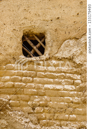 Old house detail, bars in window Old house detail, bars in window 133179493