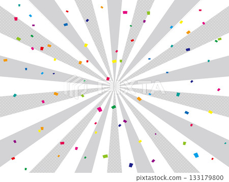 White radiation pop background 133179800