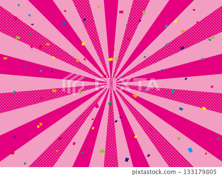 Magenta radiation pop background Magenta radiation pop background 133179805