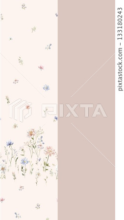 Soft Pastel Patterns with Florals Fruits and Cute Motifs for Notebook Designs Soft Pastel Patterns with Florals Fruits and Cute Motifs for Notebook Designs 133180243