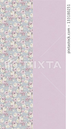 Soft Pastel Patterns with Florals Fruits and Cute Motifs for Notebook Designs Soft Pastel Patterns with Florals Fruits and Cute Motifs for Notebook Designs 133180251