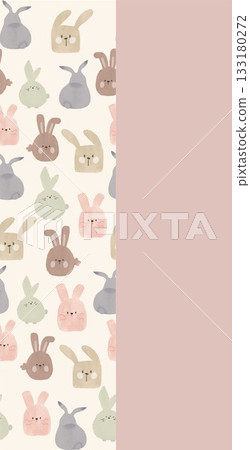Soft Pastel Patterns with Florals Fruits and Cute Motifs for Notebook Designs 133180272