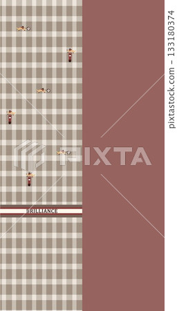 Soft Pastel Patterns with Florals Fruits and Cute Motifs for Notebook Designs 133180374