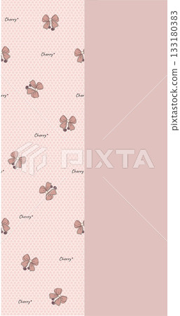 Soft Pastel Patterns with Florals Fruits and Cute Motifs for Notebook Designs 133180383