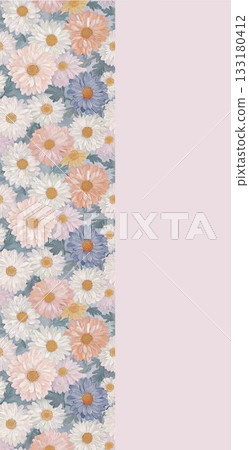 Soft Pastel Patterns with Florals Fruits and Cute Motifs for Notebook Designs Soft Pastel Patterns with Florals Fruits and Cute Motifs for Notebook Designs 133180412
