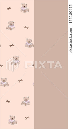 Soft Pastel Patterns with Florals Fruits and Cute Motifs for Notebook Designs Soft Pastel Patterns with Florals Fruits and Cute Motifs for Notebook Designs 133180415