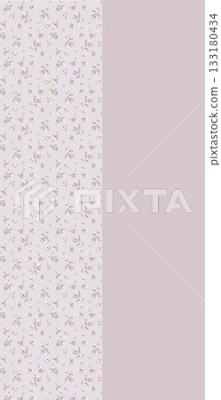 Soft Pastel Patterns with Florals Fruits and Cute Motifs for Notebook Designs 133180434